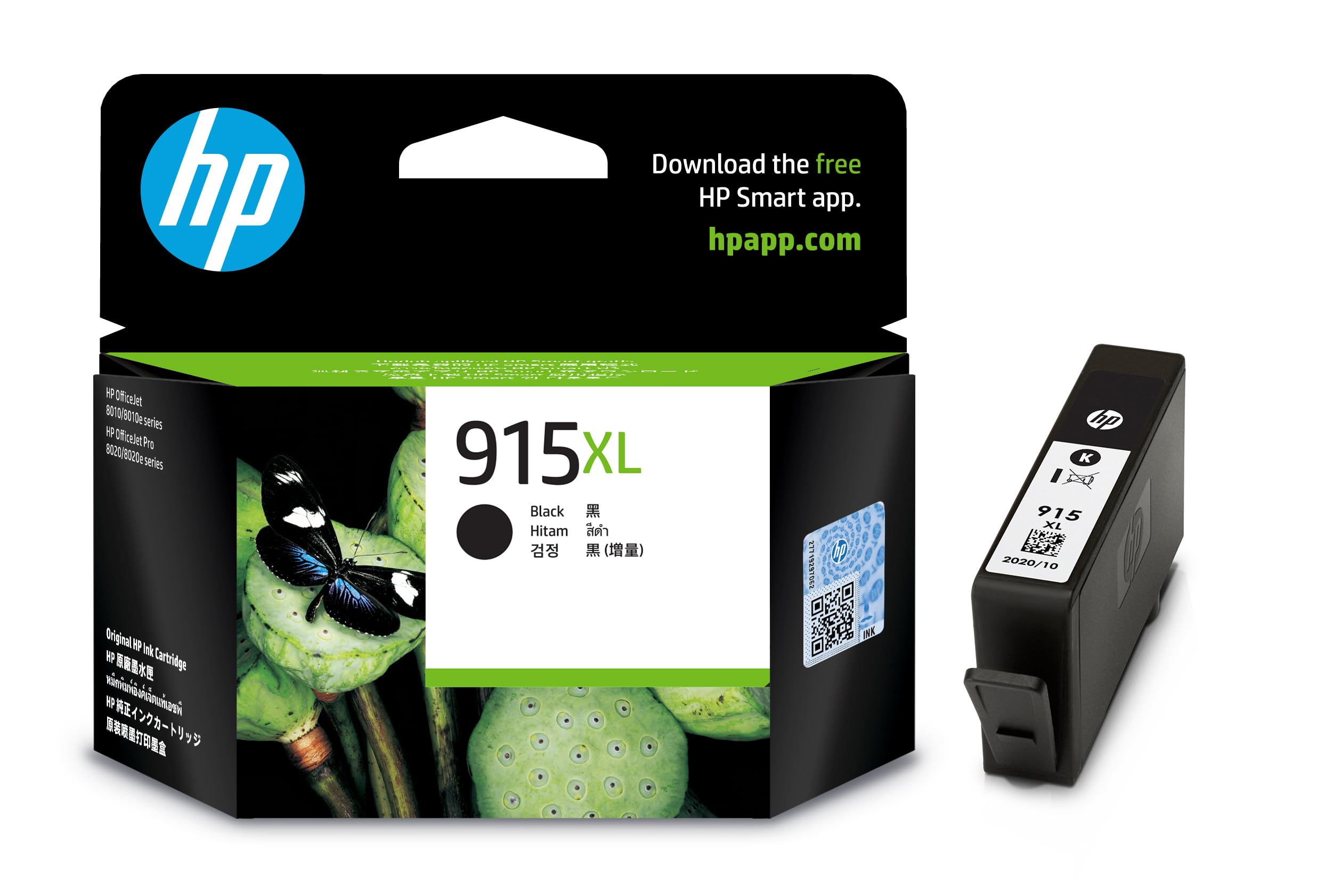 Amazon.co.jp: HP 915XL 純正インクカートリッジ ブラック 黒 増量